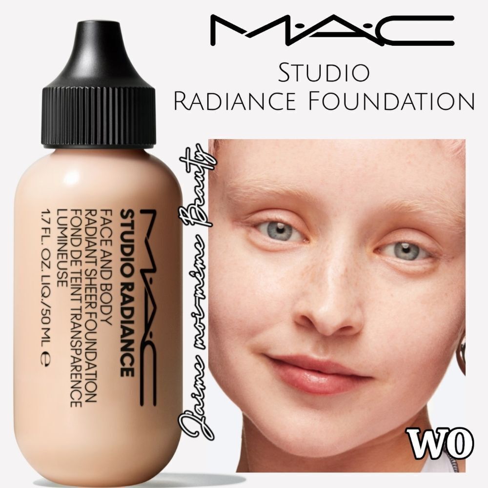 MAC Studio Radiance Foundation W0 FAIR SKIN PEACH UNDERTONE
